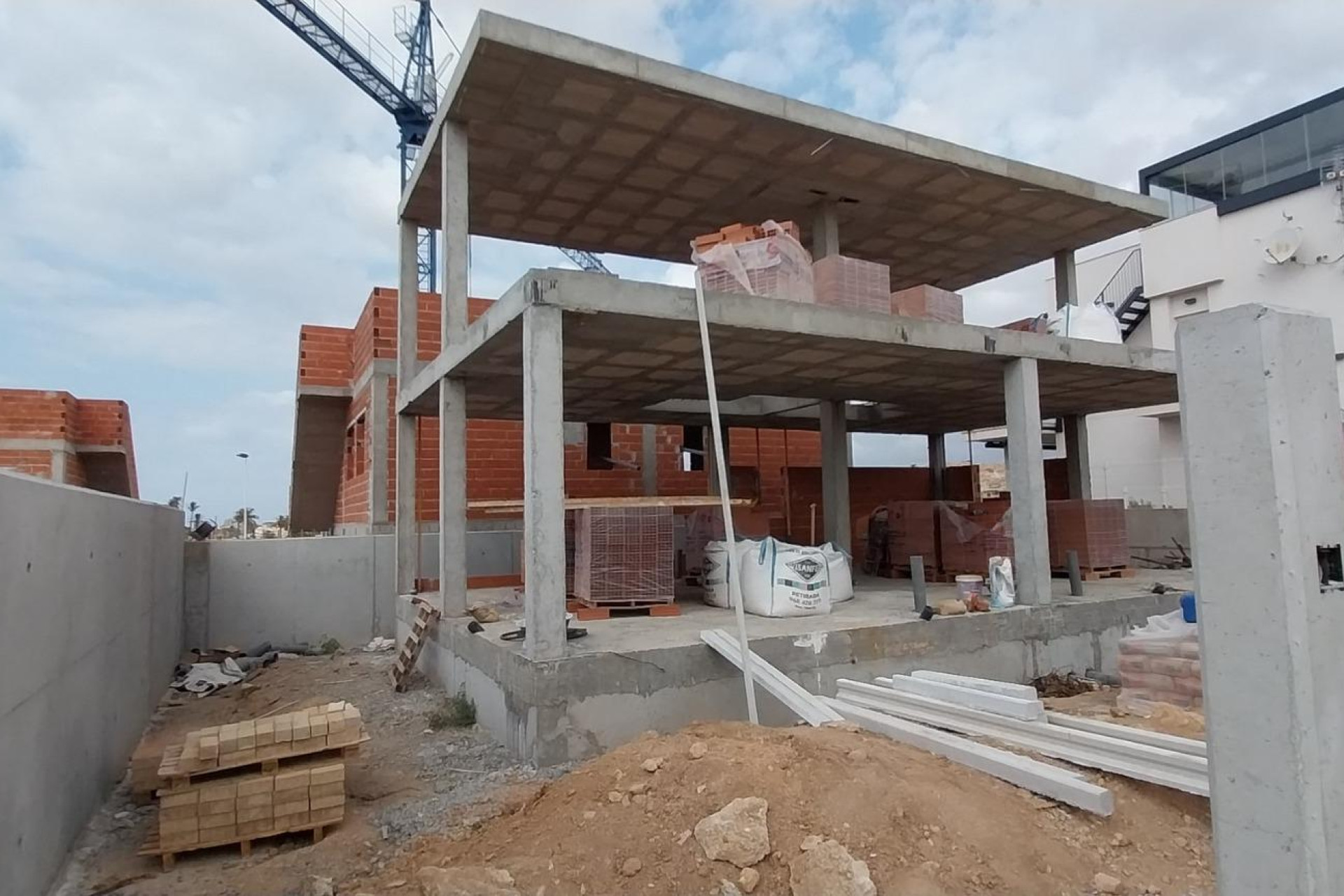 Obra nueva - Villa independiente - Mazarron - Mar De Plata
