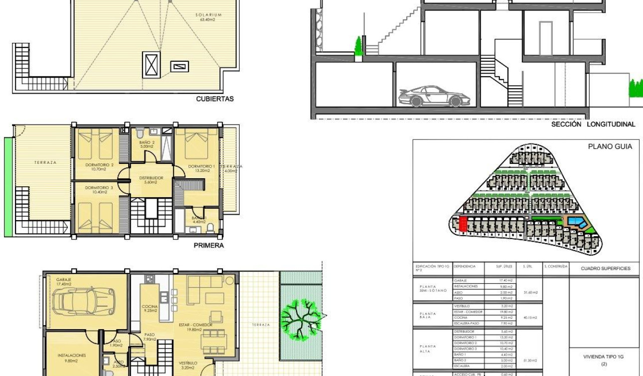 Obra nueva - Villa independiente - Monforte del Cid - Alenda Golf