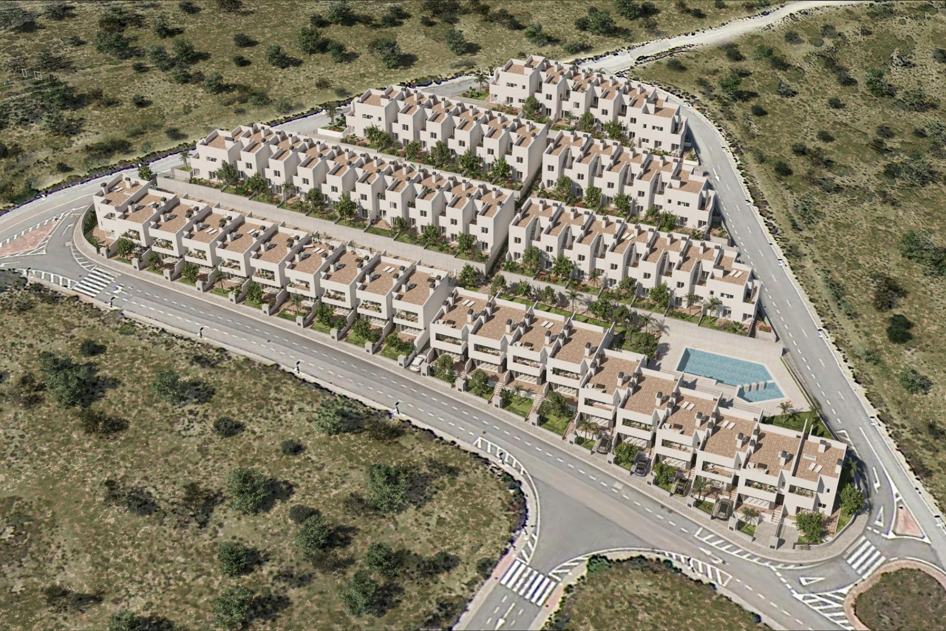 Obra nueva - Villa independiente - Monforte del Cid - Alenda Golf
