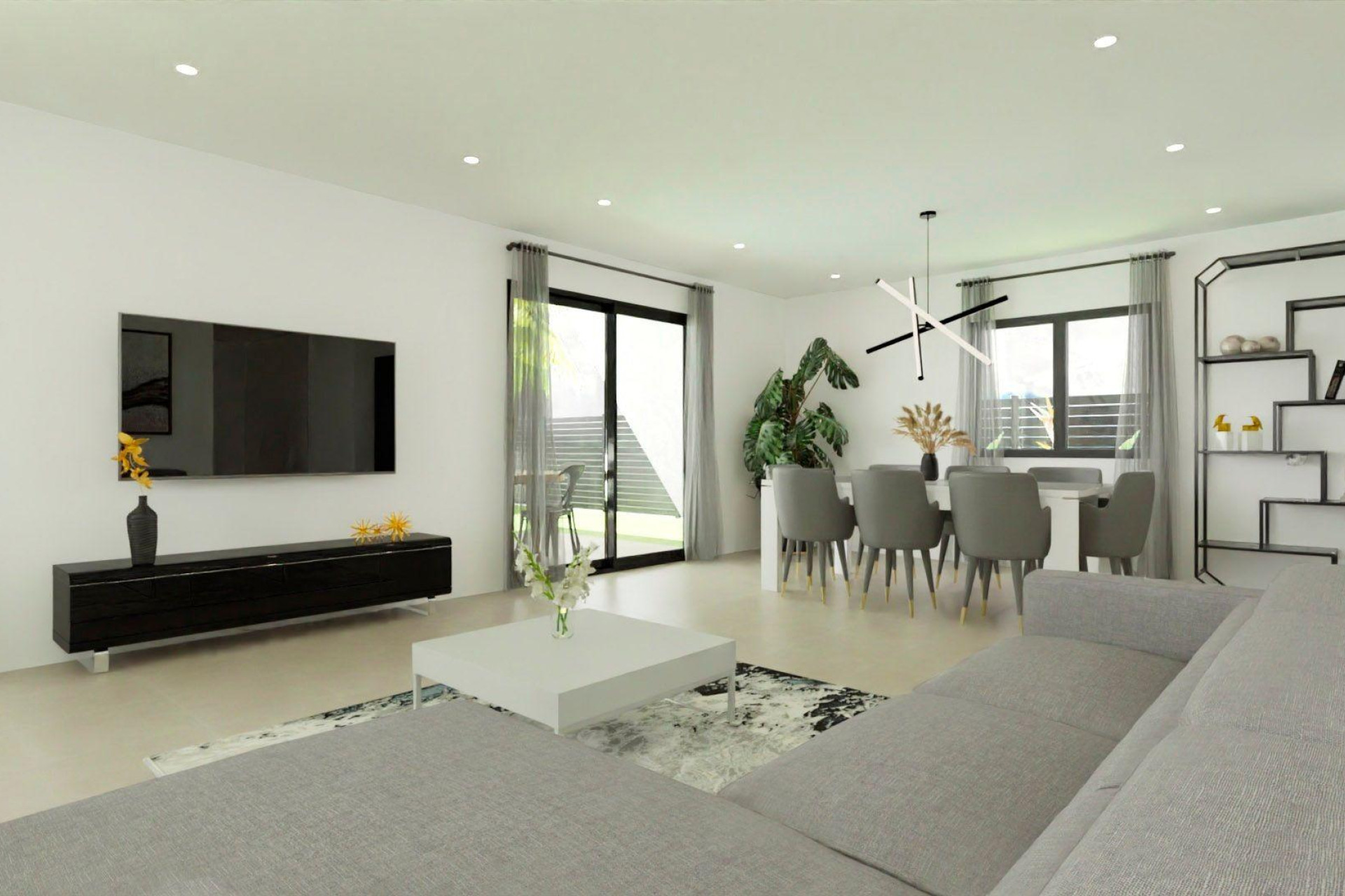 Obra nueva - Villa independiente - Monforte del Cid - La Capitana