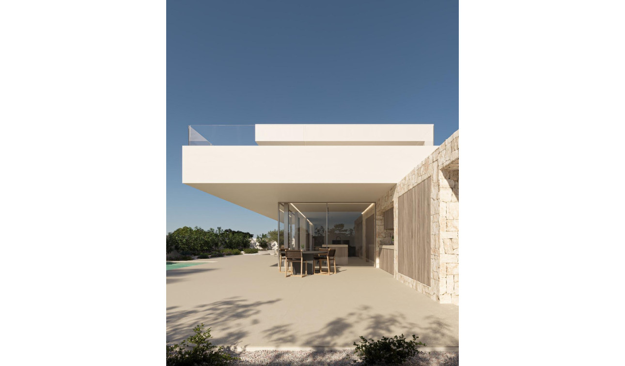 Obra nueva - Villa independiente - Moraira_Teulada - Andrago