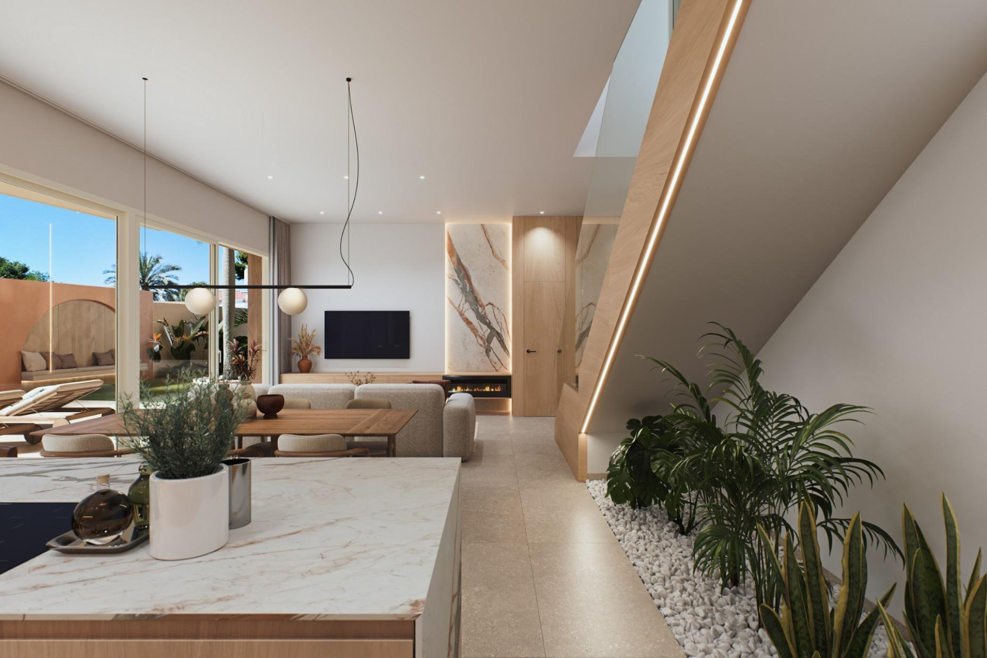 Obra nueva - Villa independiente - Orihuela Costa - Dehesa de campoamor