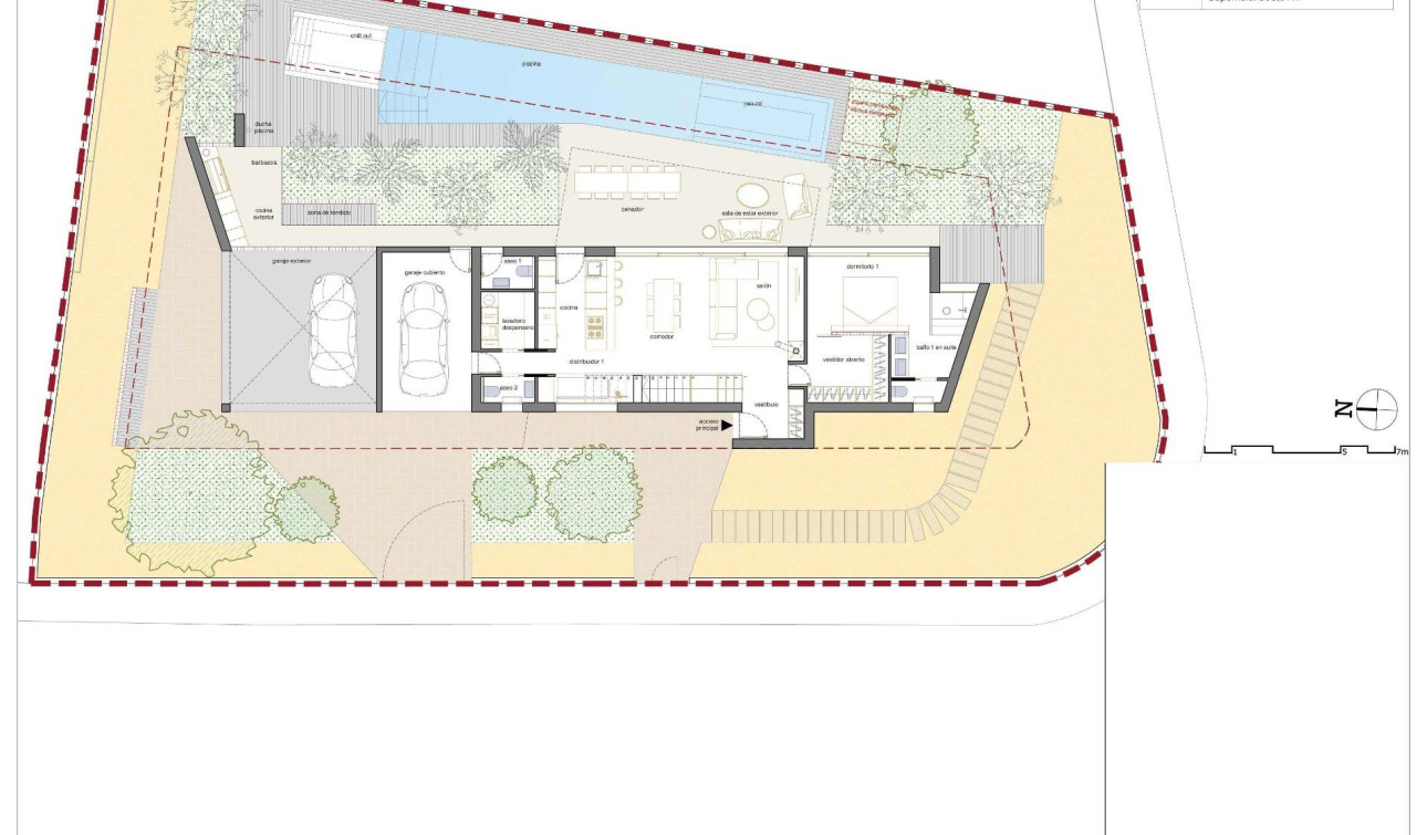 Obra nueva - Villa independiente - Orihuela Costa - Dehesa de campoamor