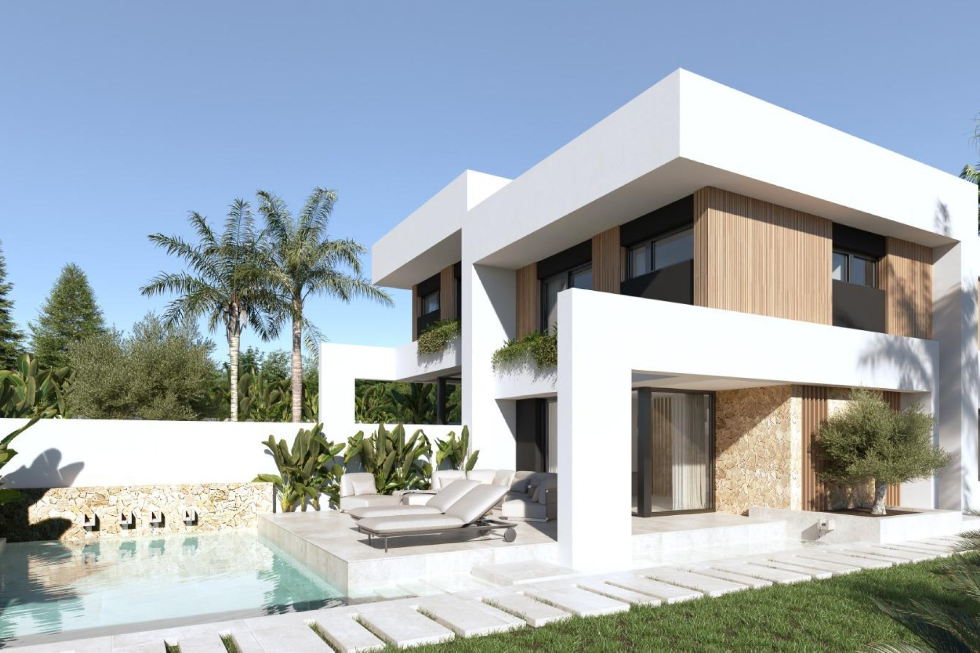 Obra nueva - Villa independiente - Orihuela Costa - Las Filipinas