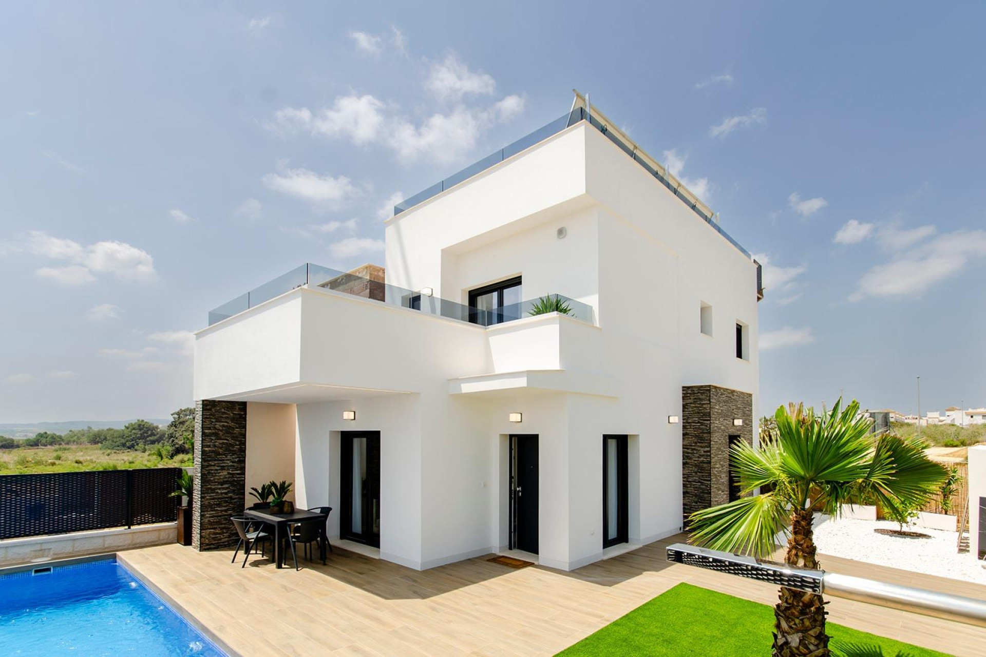 Obra nueva - Villa independiente - Orihuela - Entre Naranjos