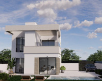 Obra nueva - Villa independiente - Orihuela - Entre Naranjos