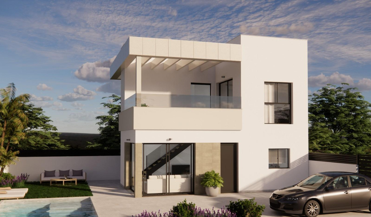 Obra nueva - Villa independiente - Orihuela - Entre Naranjos