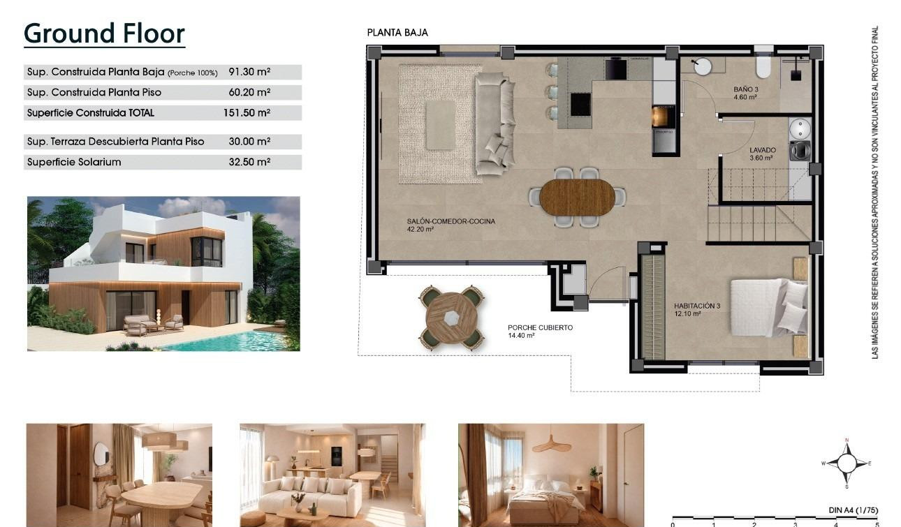 Obra nueva - Villa independiente - Orihuela - Entre Naranjos