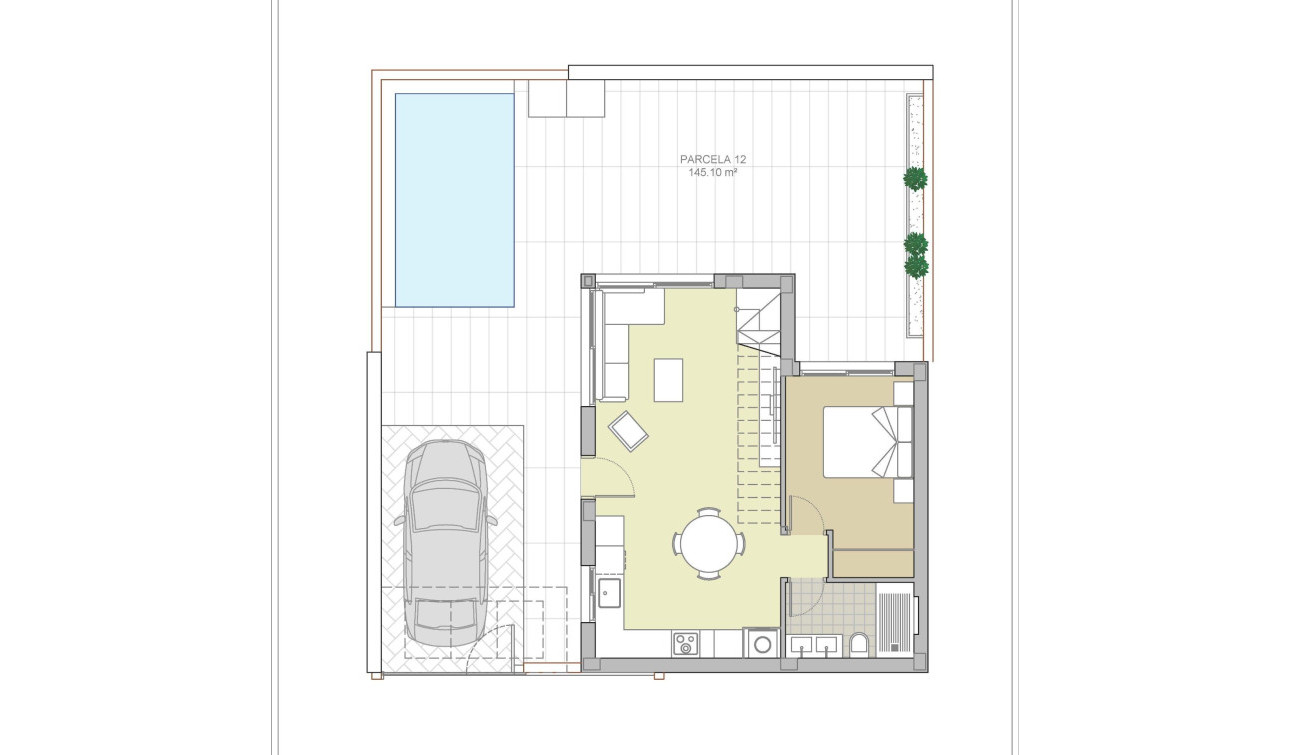 Obra nueva - Villa independiente - Orihuela - Entre Naranjos