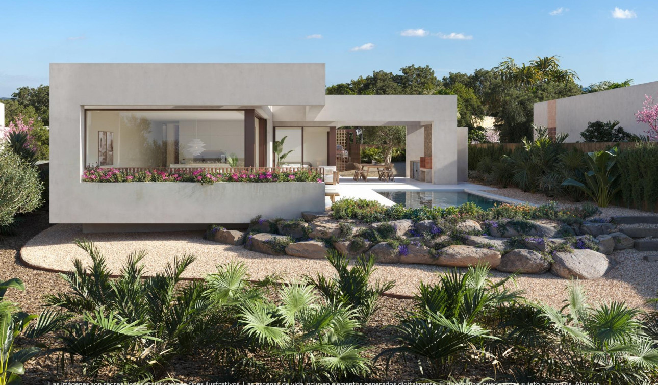 Obra nueva - Villa independiente - Orihuela - Las Colinas Golf