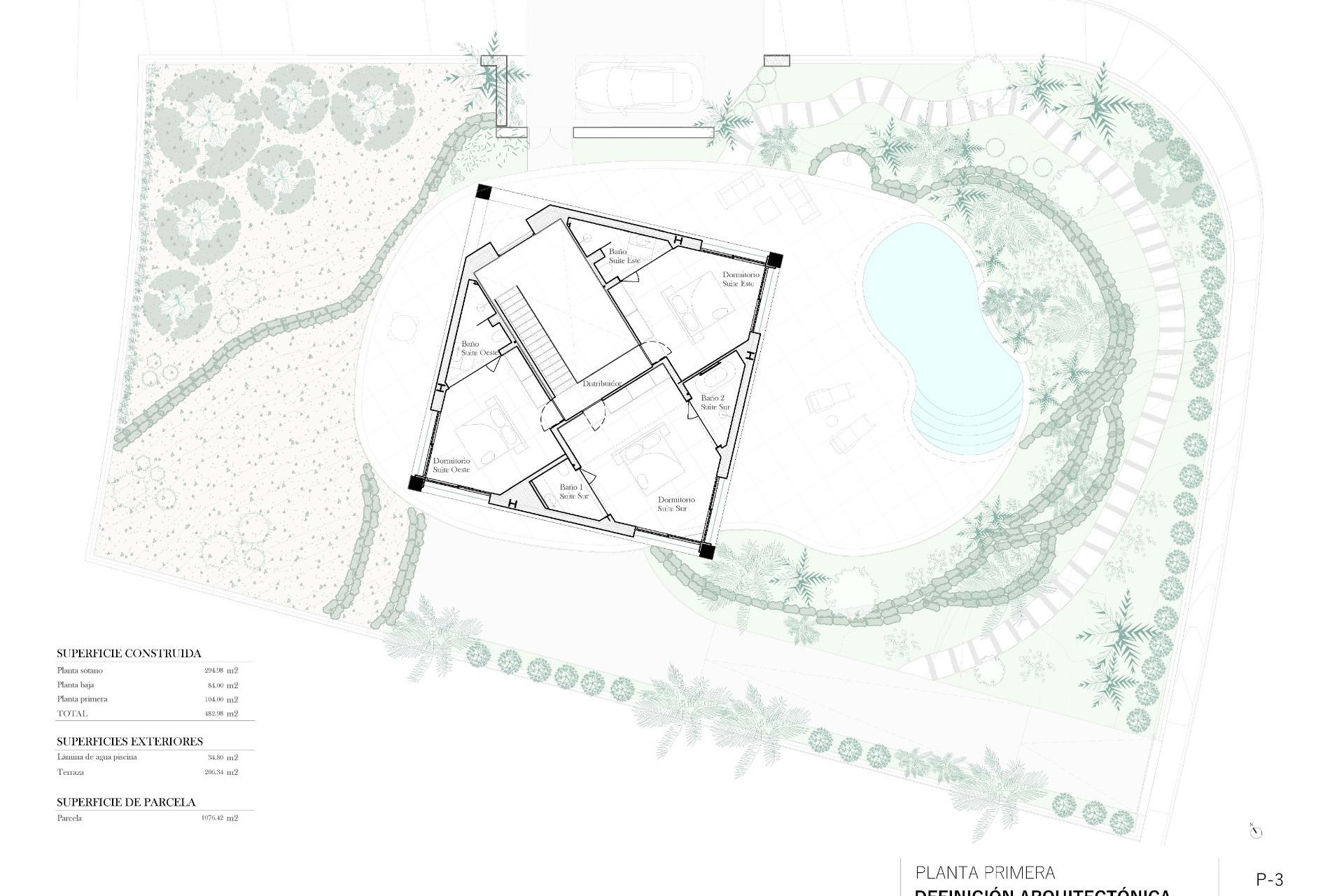 Obra nueva - Villa independiente - Orihuela - Las Colinas Golf