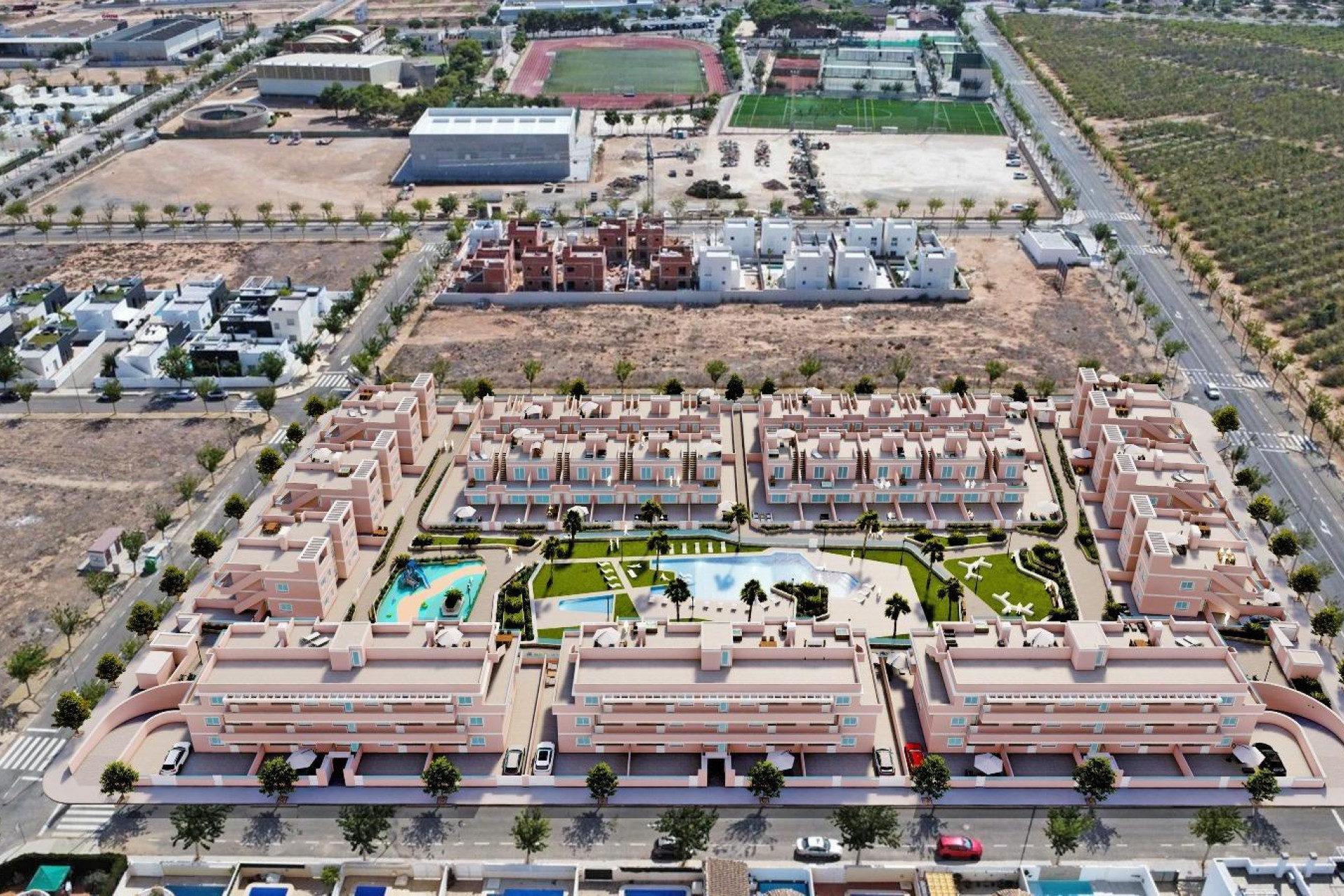 Obra nueva - Villa independiente - Pilar de la Horadada - Lo Monte