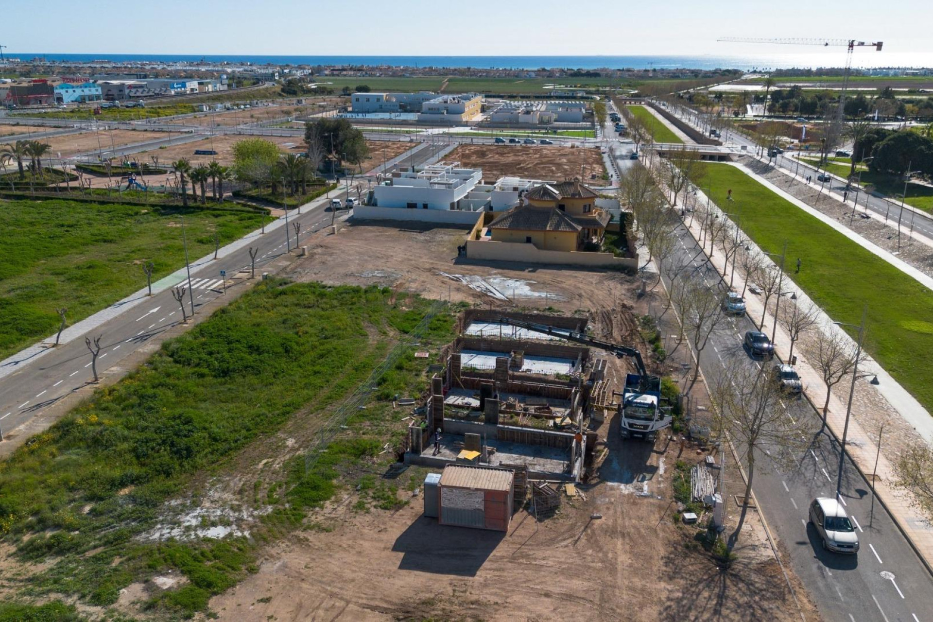 Obra nueva - Villa independiente - Pilar de la Horadada - pueblo