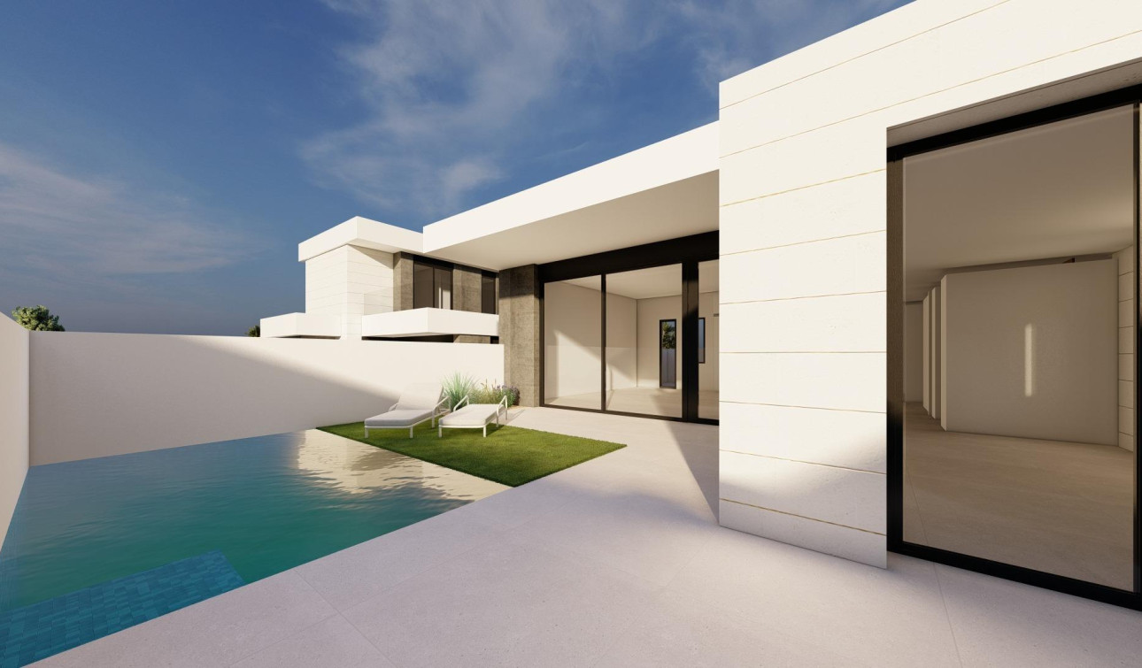 Obra nueva - Villa independiente - Pilar de la Horadada - pueblo