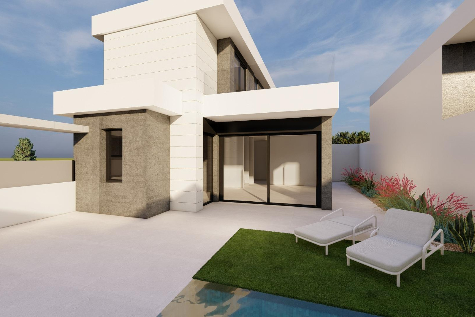 Obra nueva - Villa independiente - Pilar de la Horadada - pueblo