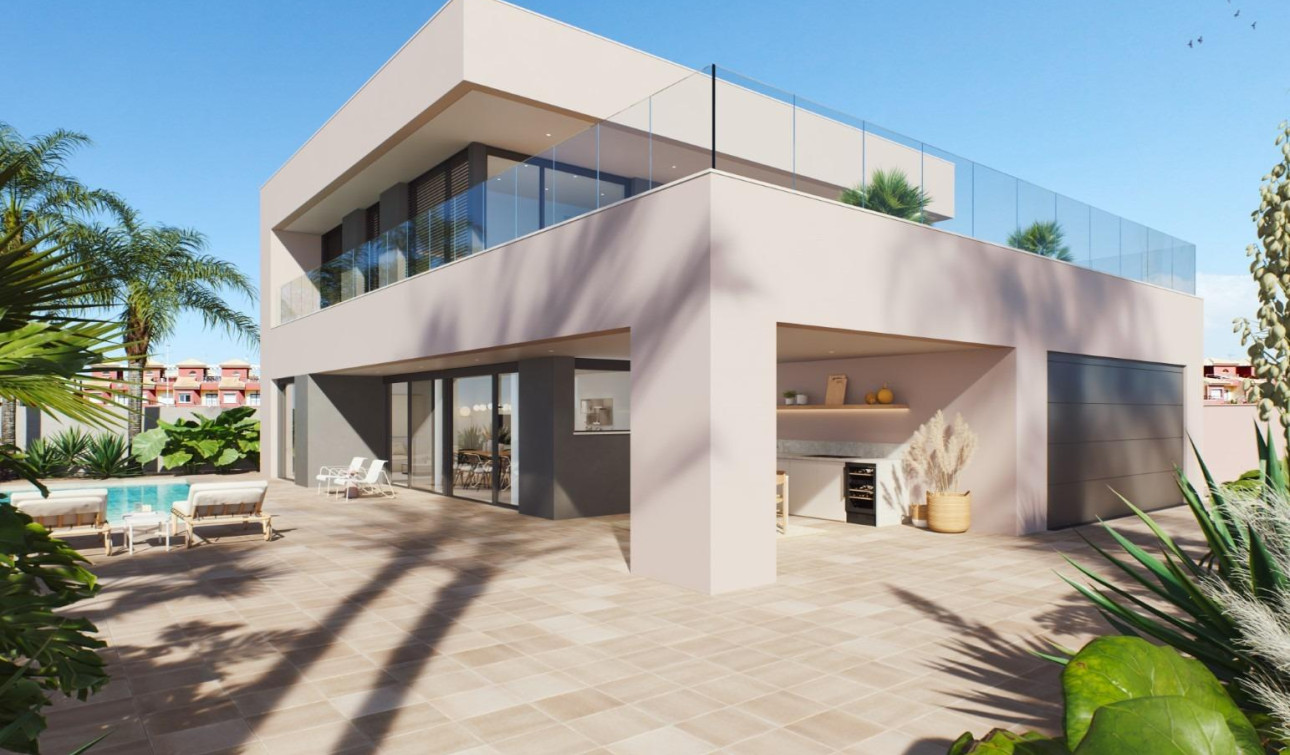 Obra nueva - Villa independiente - Pilar de la Horadada