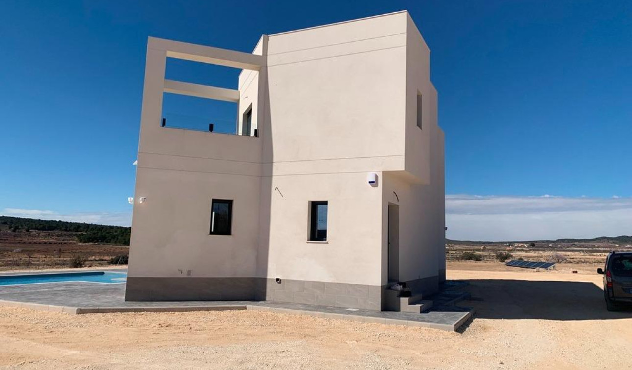 Obra nueva - Villa independiente - Pinoso - Camino Del Prado