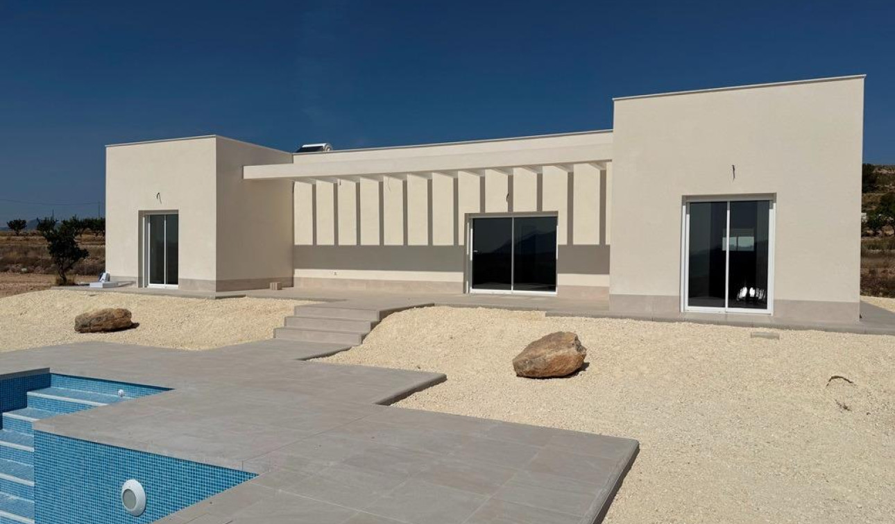 Obra nueva - Villa independiente - Pinoso - Camino Del Prado