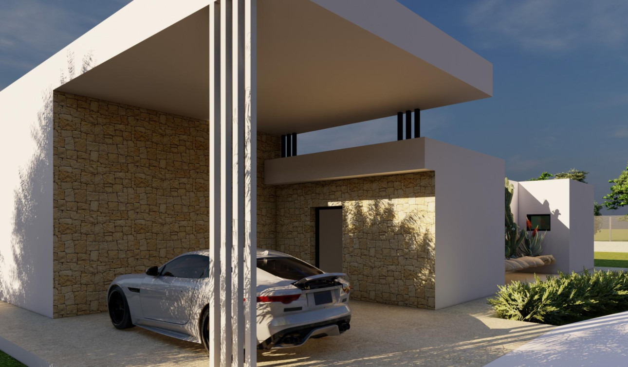 Obra nueva - Villa independiente - Pinoso - Campo