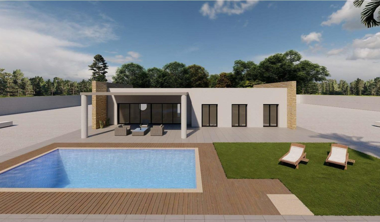 Obra nueva - Villa independiente - Pinoso - Campo