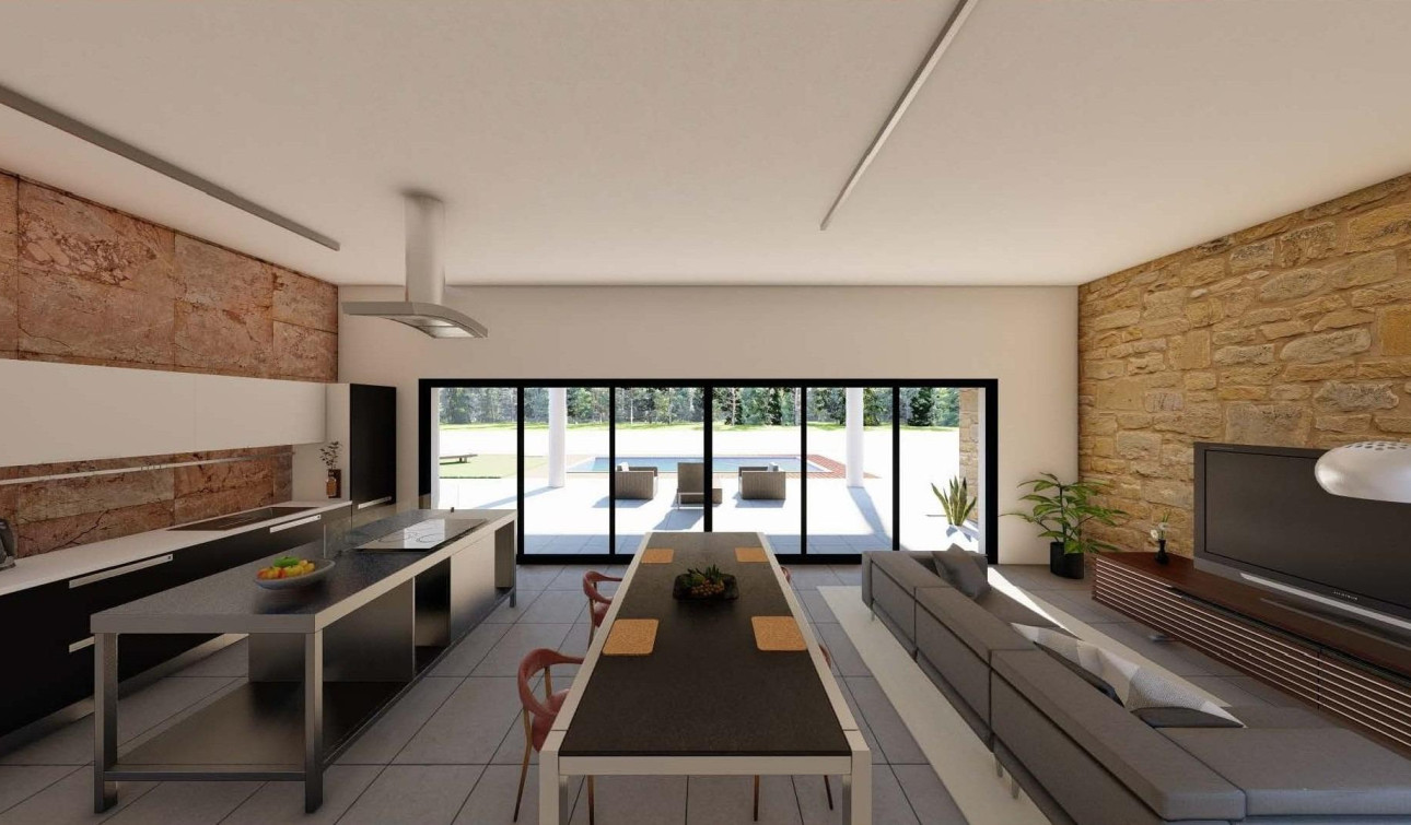 Obra nueva - Villa independiente - Pinoso - Campo