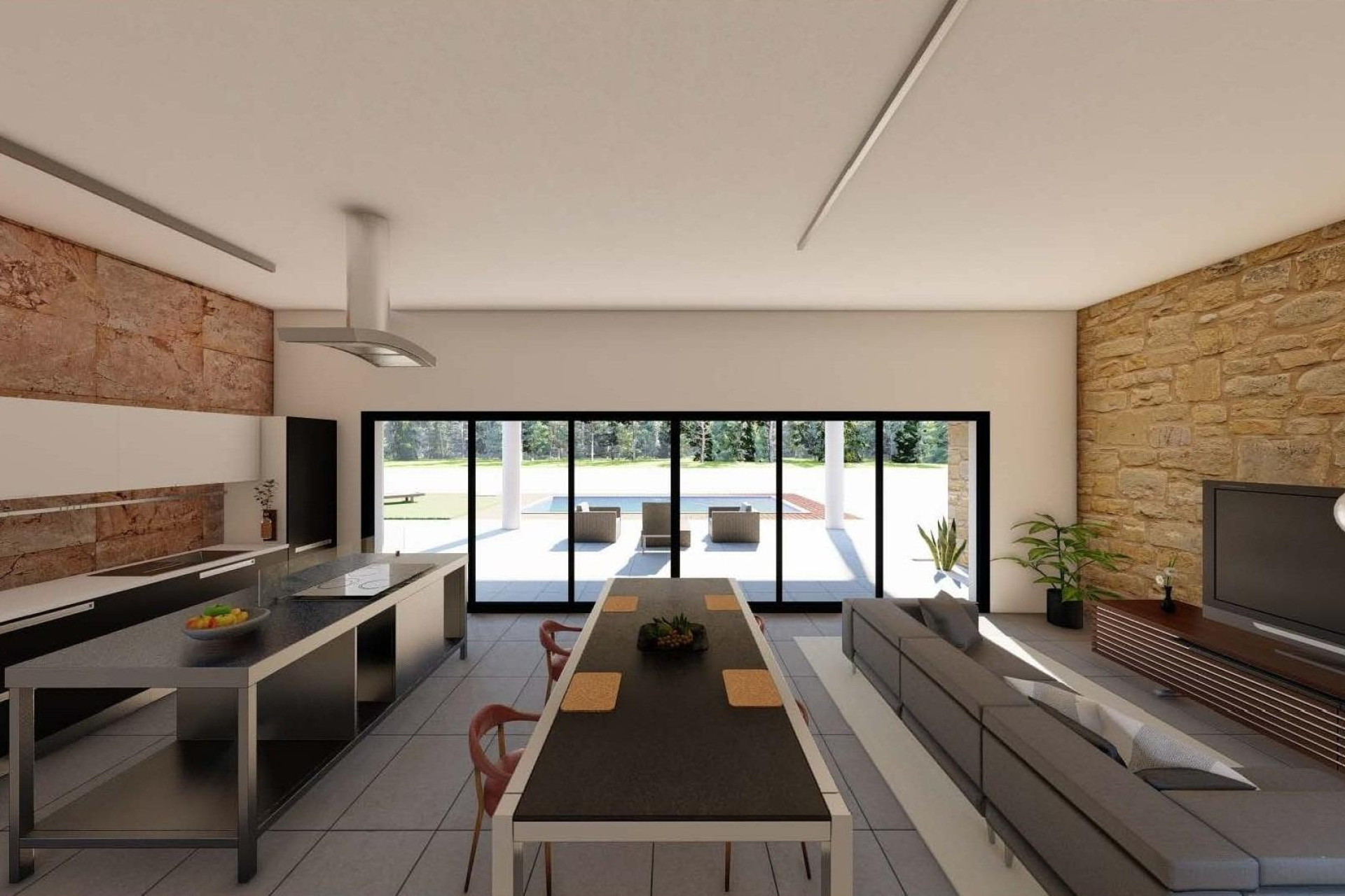 Obra nueva - Villa independiente - Pinoso - Campo