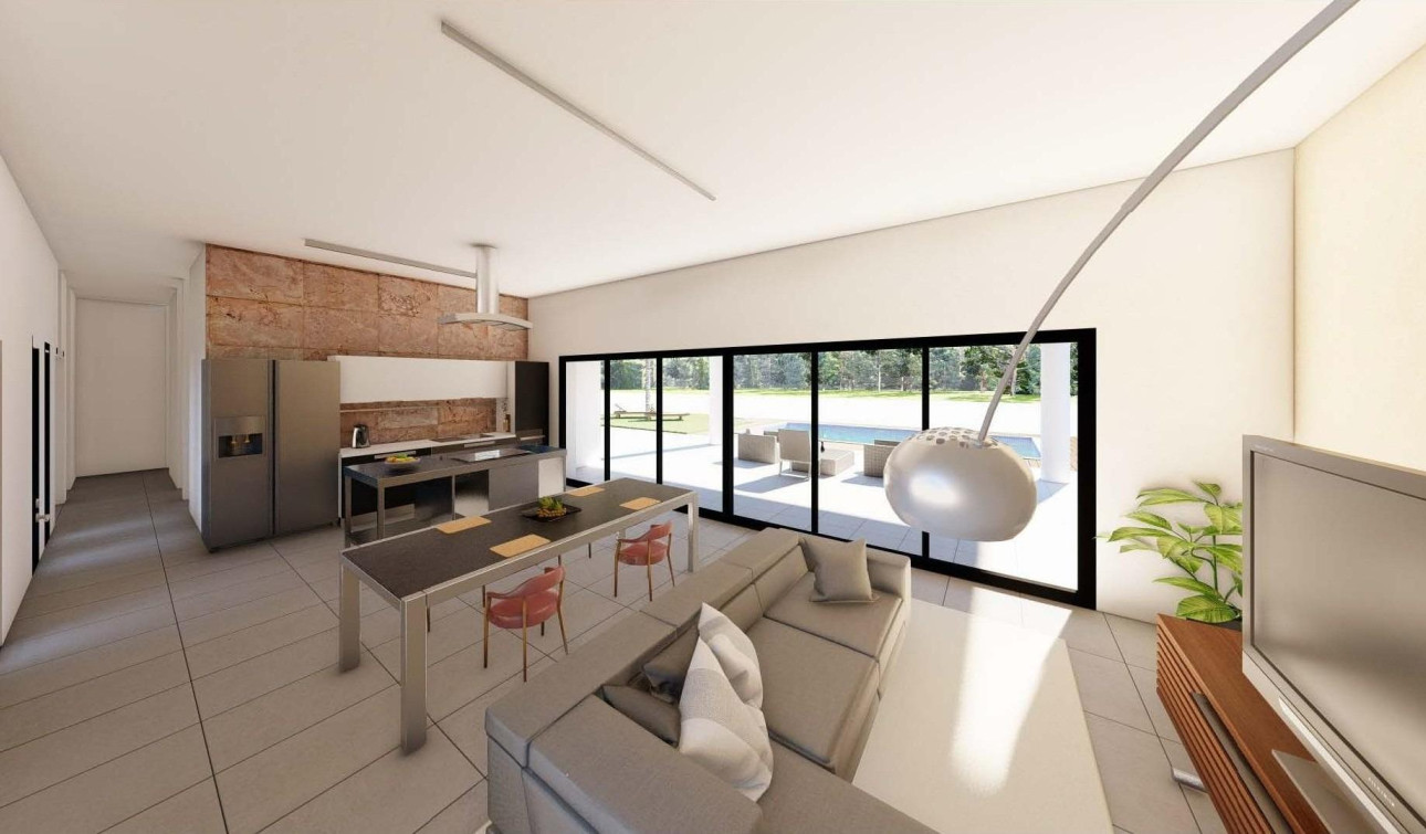 Obra nueva - Villa independiente - Pinoso - Campo