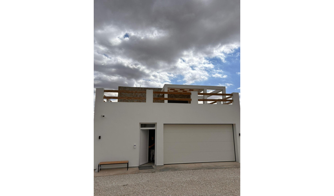Obra nueva - Villa independiente - Pinoso - Casas Pastor
