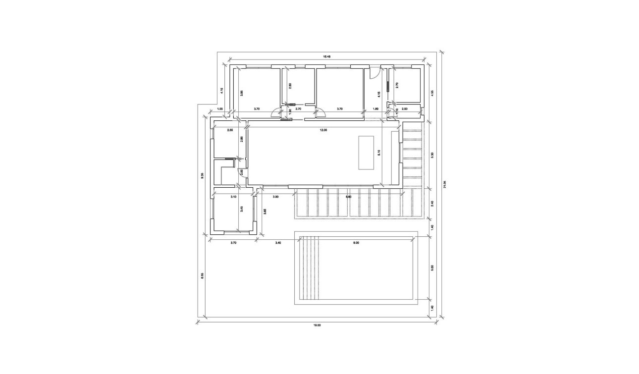 Obra nueva - Villa independiente - Pinoso - Casas Pastor