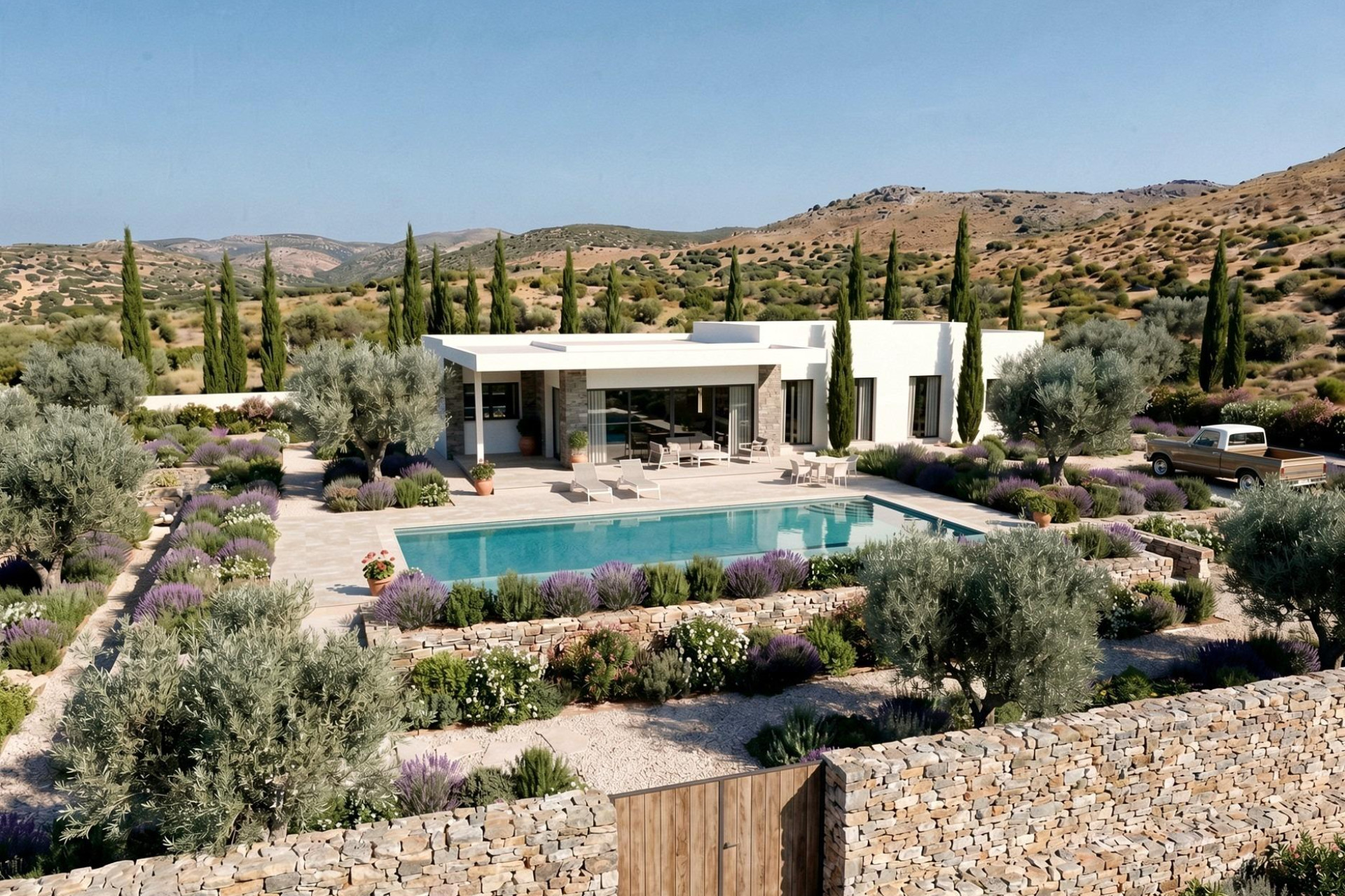 Obra nueva - Villa independiente - Pinoso - Casas Pastor