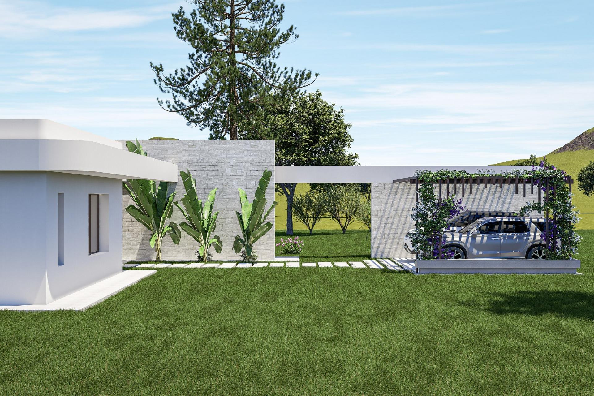 Obra nueva - Villa independiente - Pinoso - Lel