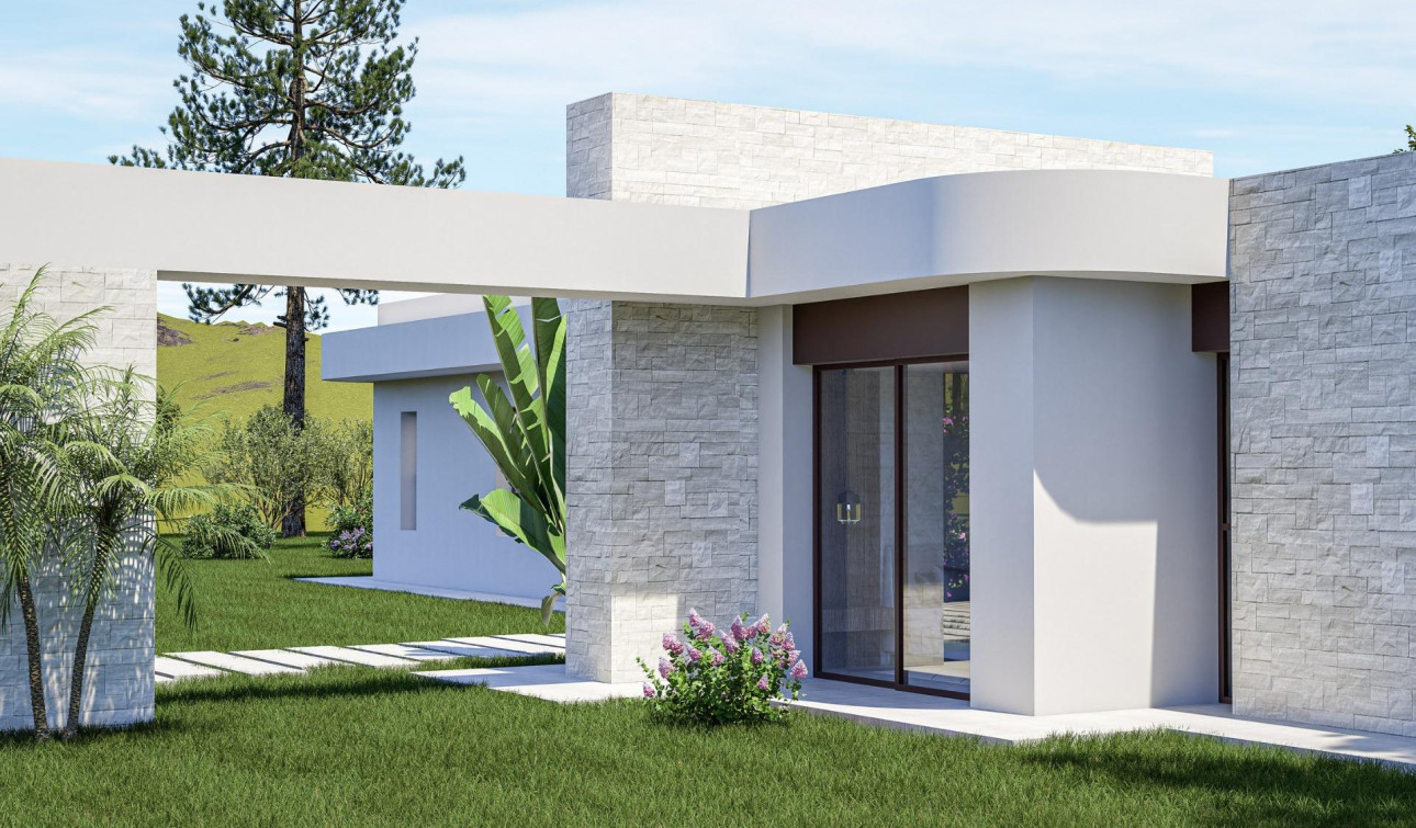 Obra nueva - Villa independiente - Pinoso - Lel