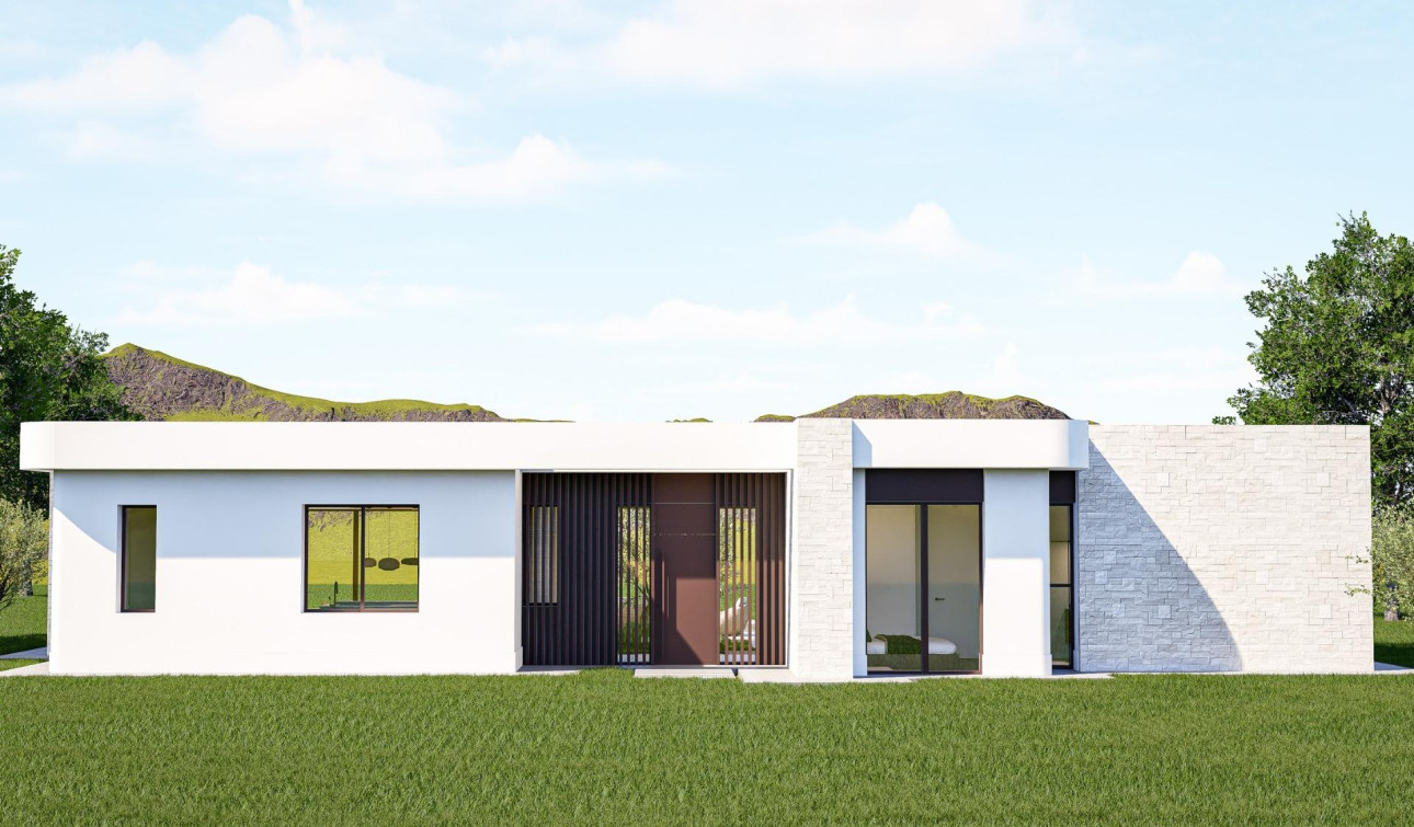 Obra nueva - Villa independiente - Pinoso - Lel