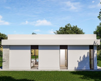 Obra nueva - Villa independiente - Pinoso - Lel