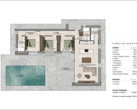 Obra nueva - Villa independiente - Pinoso - Lel