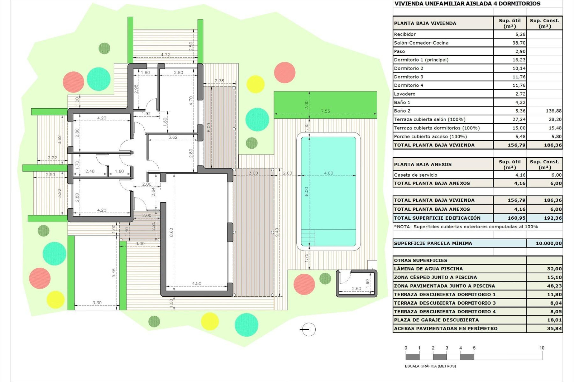Obra nueva - Villa independiente - Pinoso - Rodriguillo