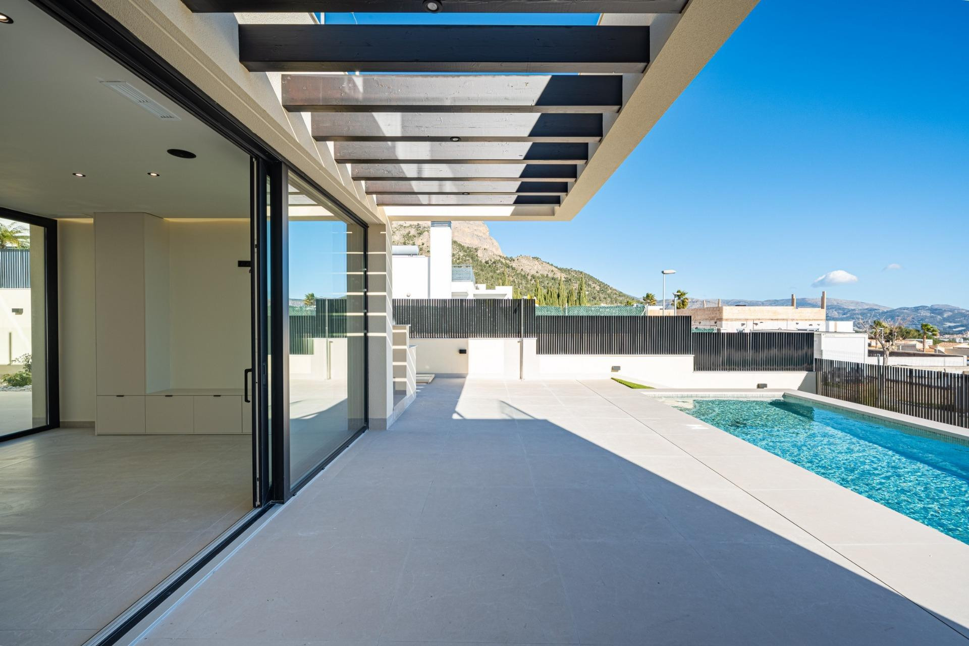 Obra nueva - Villa independiente - Polop - La Alberca