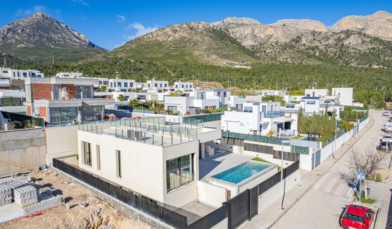 Obra nueva - Villa independiente - Polop - La Alberca