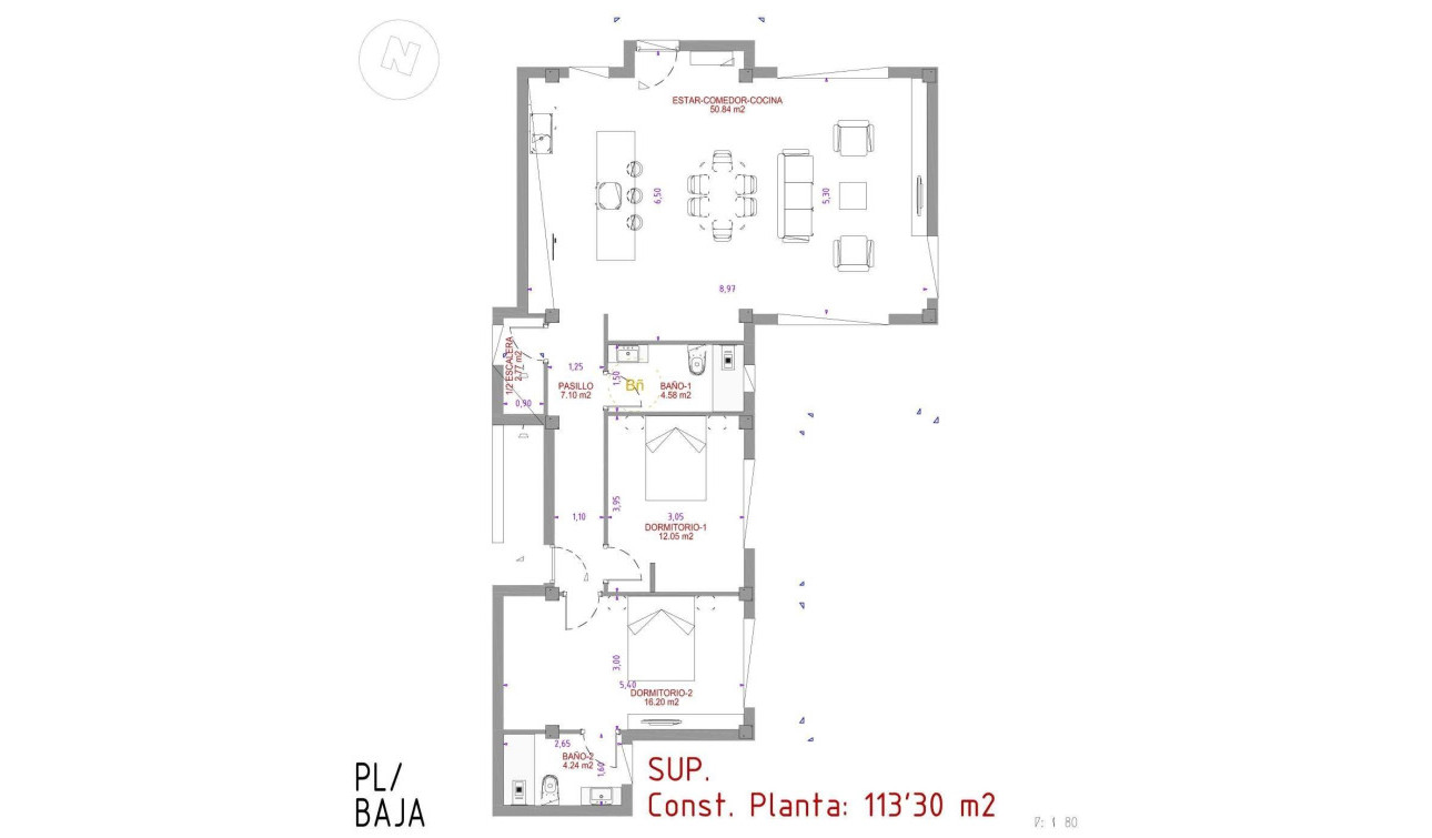 Obra nueva - Villa independiente - Polop - La Alberca