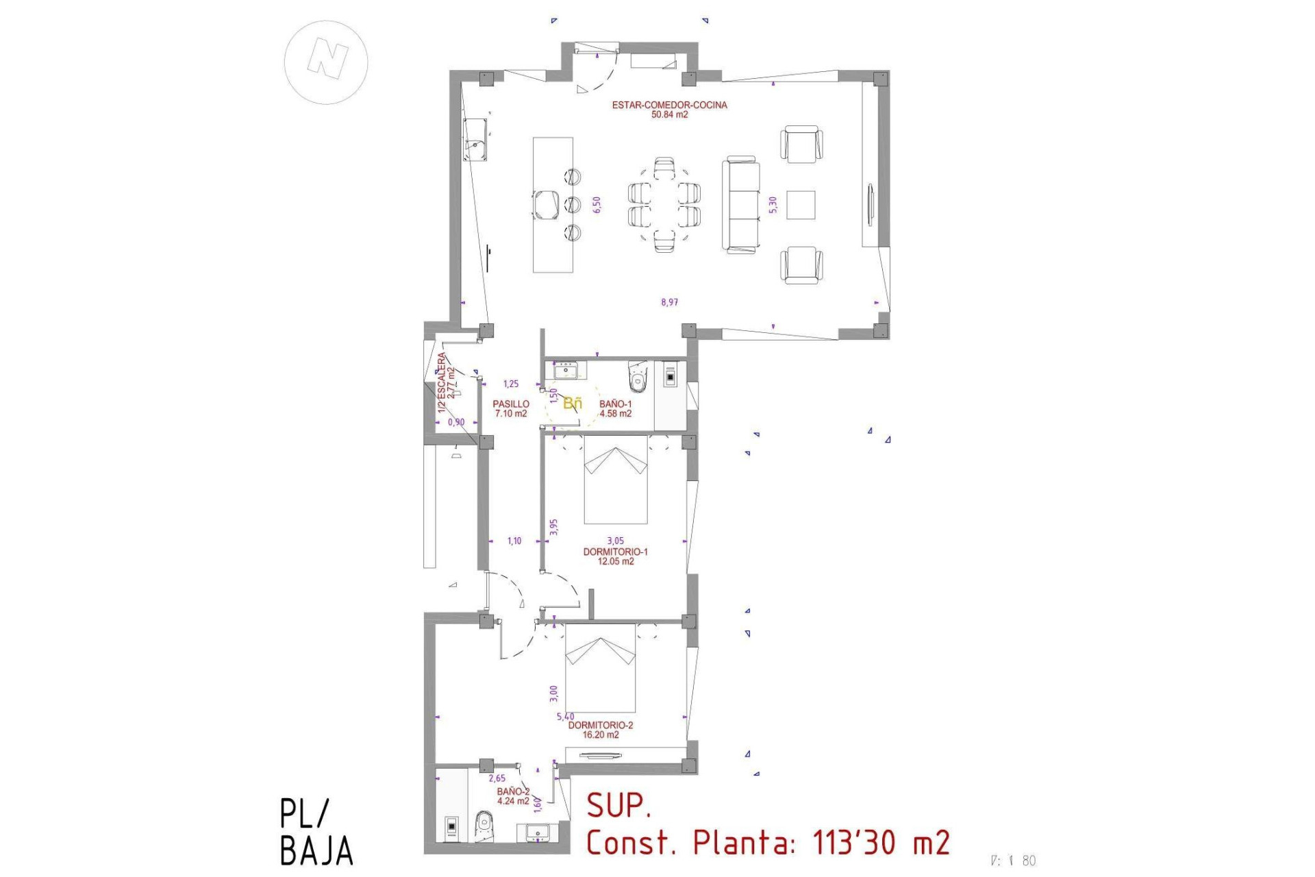 Obra nueva - Villa independiente - Polop - La Alberca