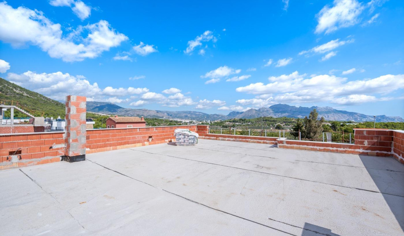 Obra nueva - Villa independiente - Polop - Novapolop