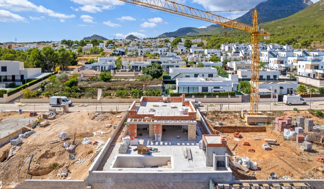 Obra nueva - Villa independiente - Polop - Novapolop