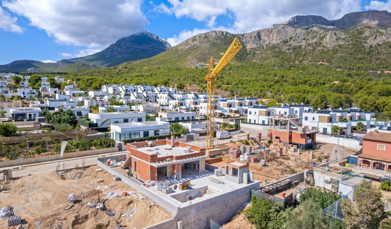 Obra nueva - Villa independiente - Polop - Novapolop