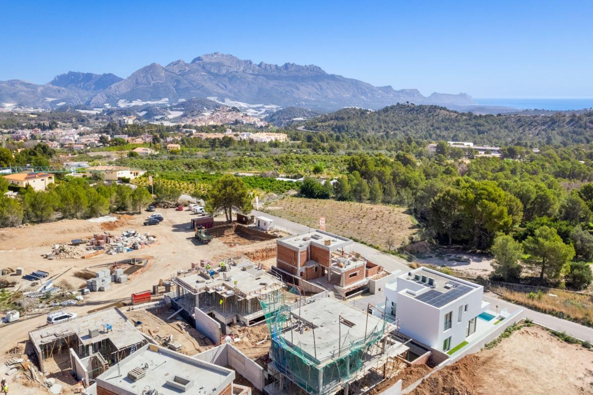 Obra nueva - Villa independiente - Polop - Urbanizaciones