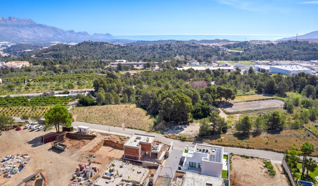 Obra nueva - Villa independiente - Polop - Urbanizaciones