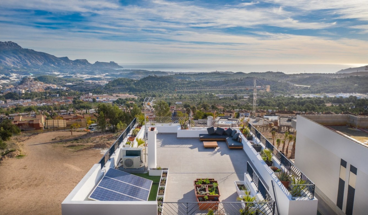 Obra nueva - Villa independiente - Polop - Urbanizaciones