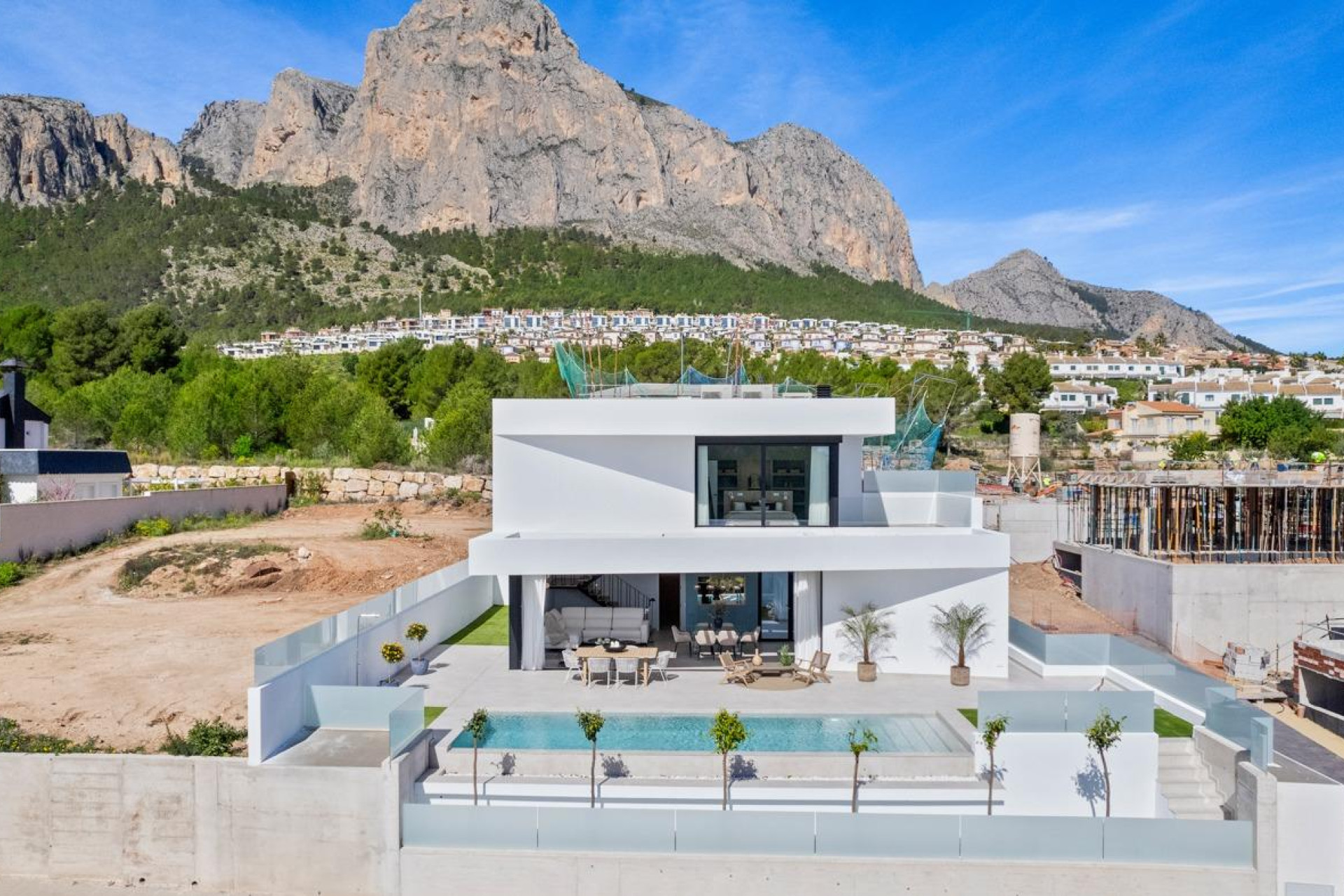 Obra nueva - Villa independiente - Polop - Urbanizaciones