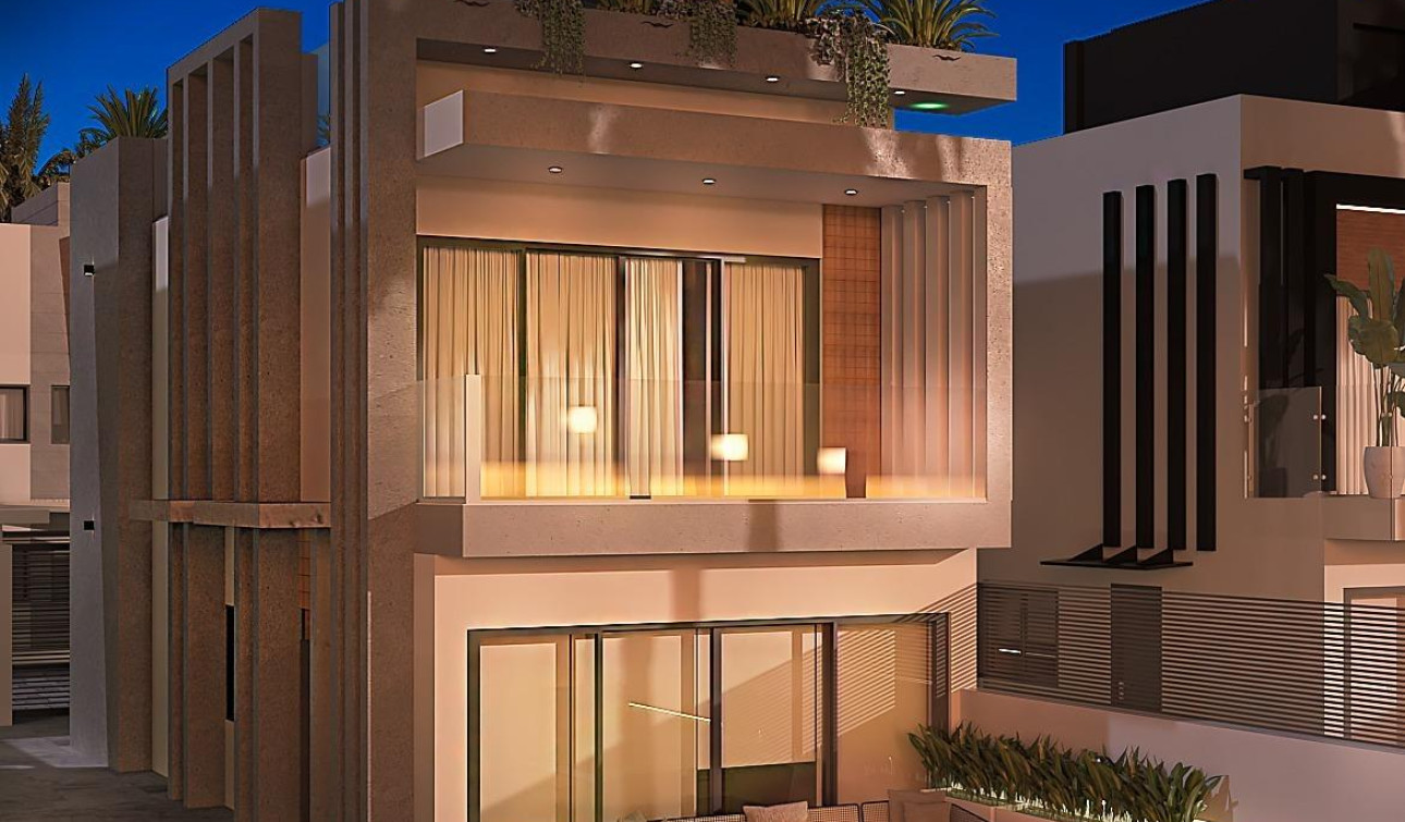 Obra nueva - Villa independiente - Puerto de Mazarron - El Alamillo