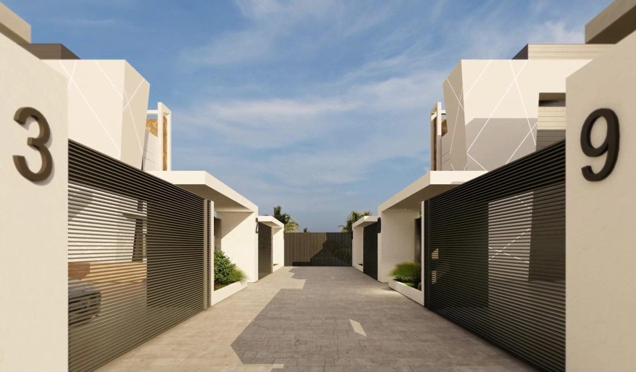 Obra nueva - Villa independiente - Puerto de Mazarron - El Alamillo