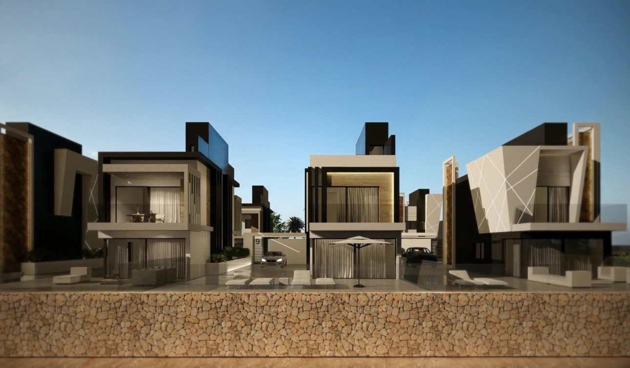 Obra nueva - Villa independiente - Puerto de Mazarron - El Alamillo